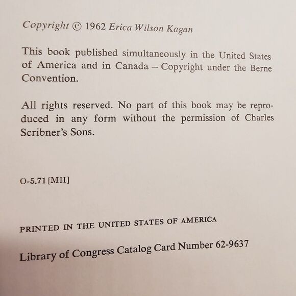 Vintage CREWEL EMBROIDERY How to Book by Erica Wilson HC DJ 1962 - Picture 10 of 12